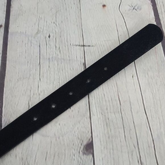 Vintage 80s 90s Midnight Blue Croc Skinny - Picture 9 of 11